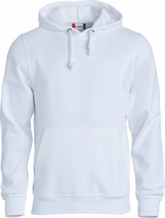 Clique - Basic Cotton Hoodie - White