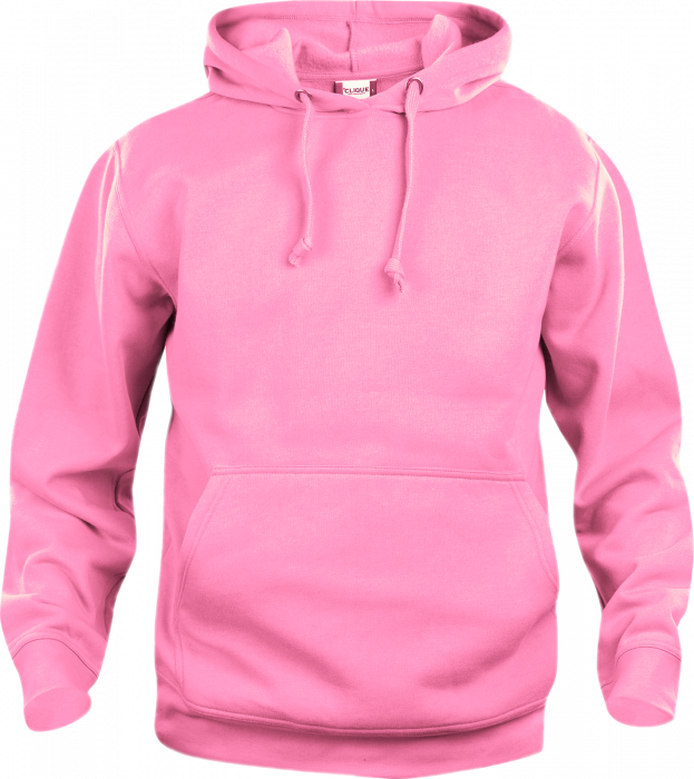 Clique - Basic Cotton Hoodie - Cerise