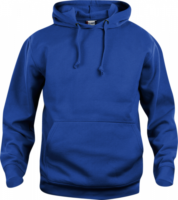 Clique - Basic Cotton Hoodie - Blau