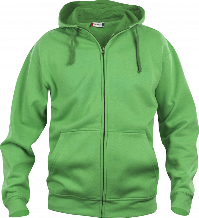 Clique - Full Zip Hoodie Men - Verde mela