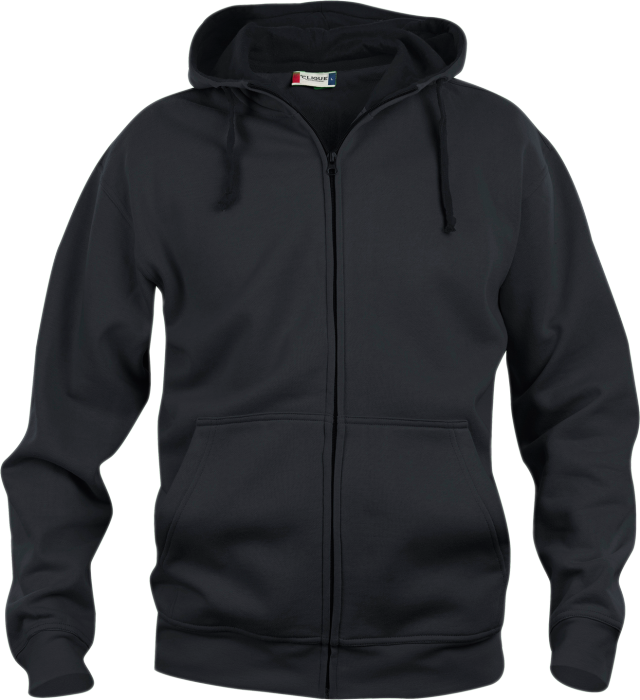 Clique - Full Zip Hoodie Men - Nero