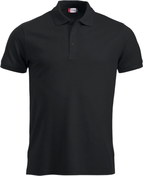 Clique - Manhatten Polo Tee Men - Preto