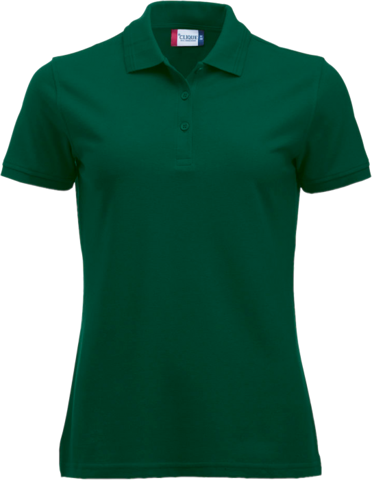 Clique - Manhatten Polo Tee Women - Green