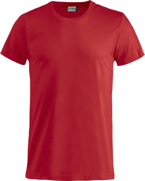 Clique - Basic Cotton T-Shirt - Red