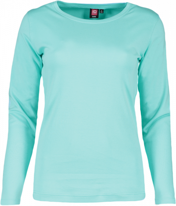 ID - Ladies' Interlock T-Shirt Long-Sleeved - Mint