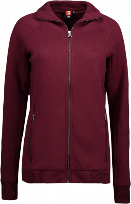 ID - Full Zip Sweat Woman - Bordeaux