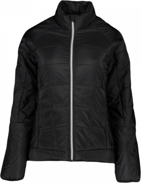 ID - Ladies' Quilted Lightweight Jacket - Negro