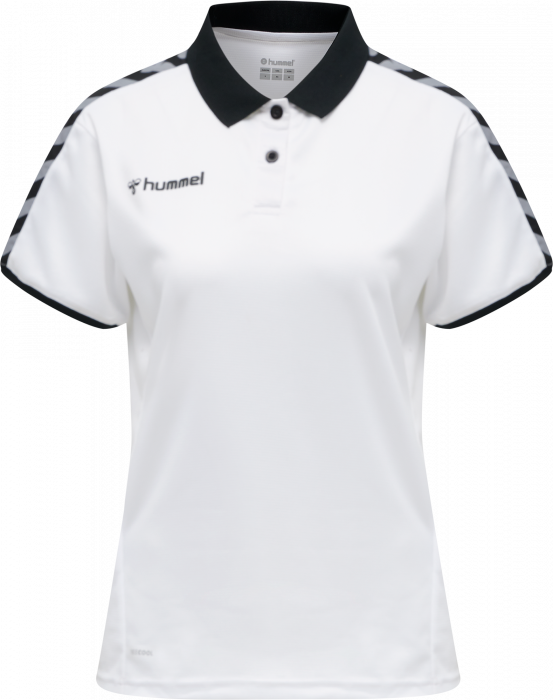 Hummel - Authentic Woman Functional Polo - White & black