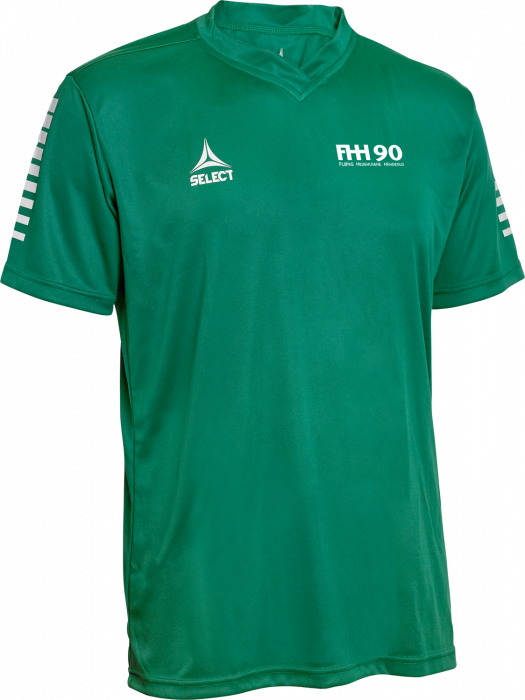 Select - Fhh90 Training T-Shirt Kids - Verde & branco