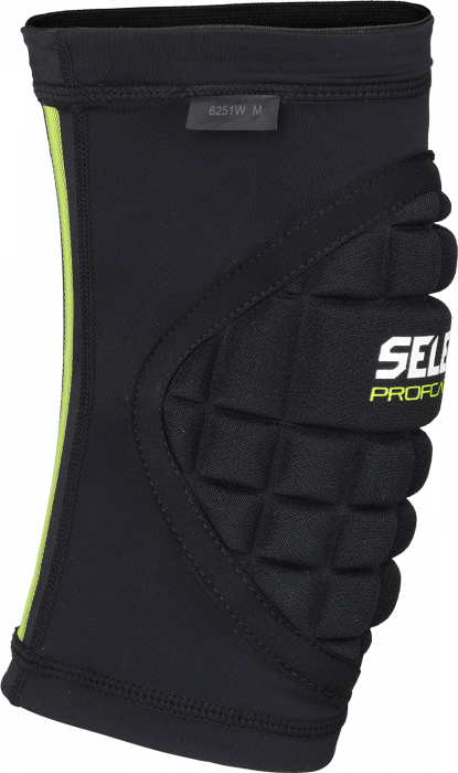 Select - Knee Support Handball Women - Negro & lime