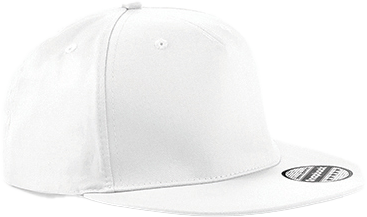 Beechfield - Cap With Snap Back - Branco