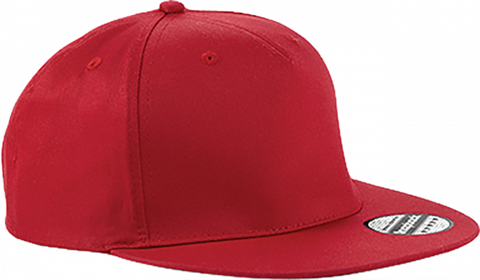 Beechfield - Cap With Snap Back - Czerwony