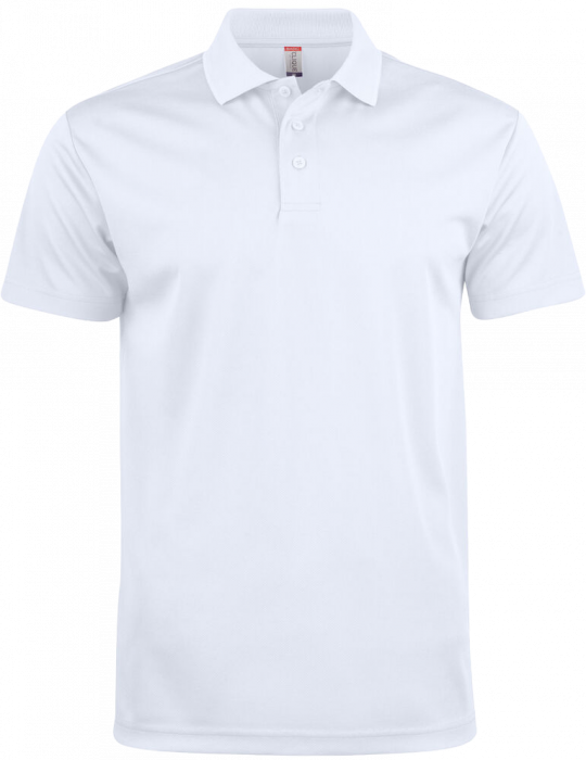 Clique - Basic Active Polo-Shirt - Blanco