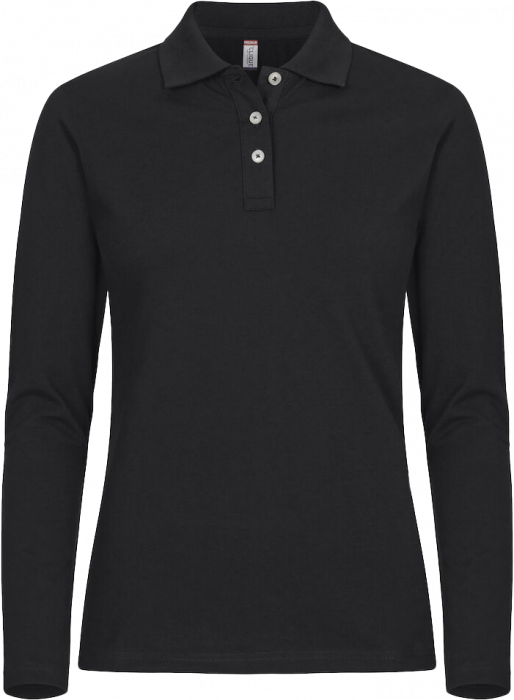 Clique - Stretch Premium Longsleeve Polo Women - Nero