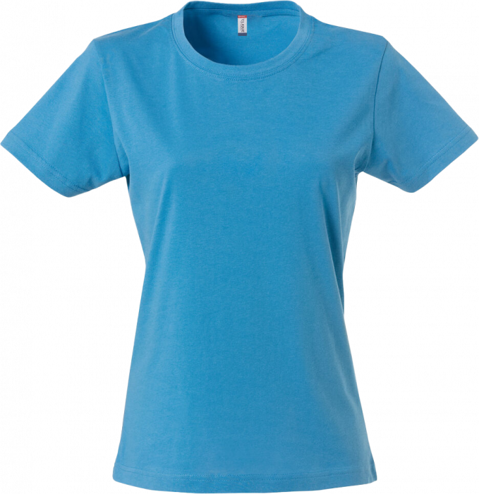 Clique - Basic Cotton T-Shirt Woman - Turkos