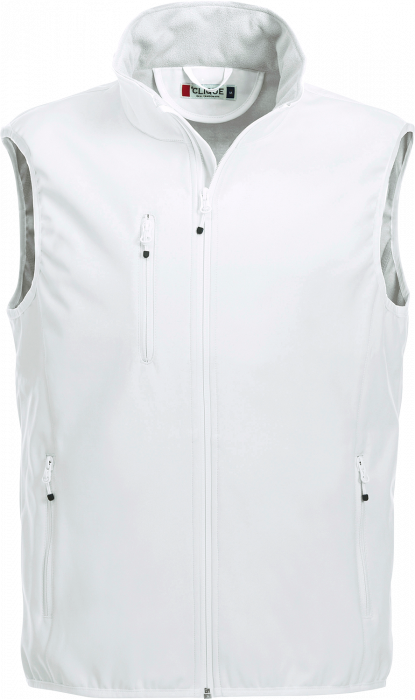 Clique - Basic Softshell Vest - Blanc