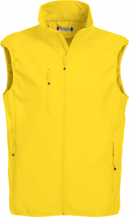 Clique - Basic Softshell Vest - Gelb