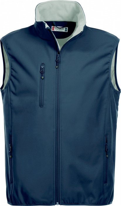 Clique - Basic Softshell Vest - Granatowy