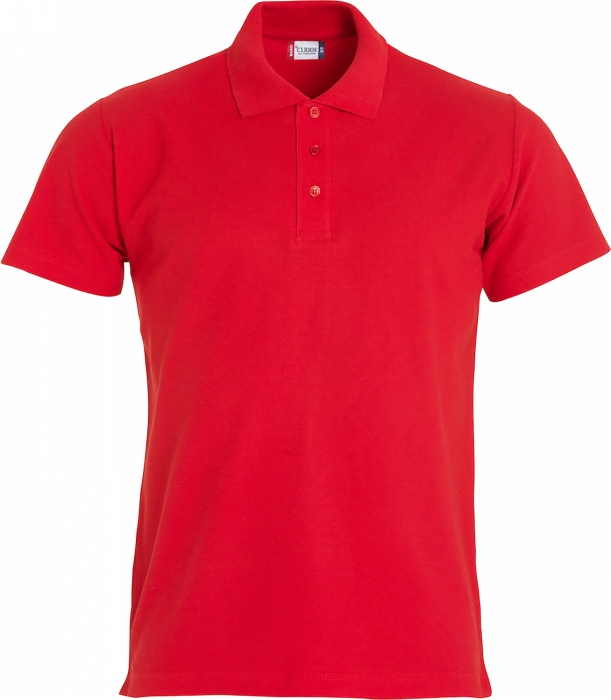 Clique - Basic Polo - Rouge