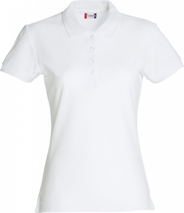 Clique - Basic Polo Ladies - Bianco