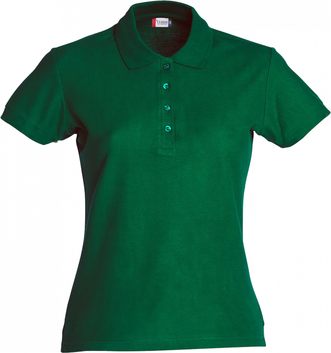 Clique - Basic Polo Ladies - Groen