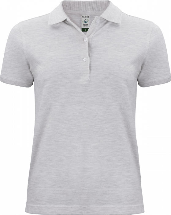 Clique - Classic Organic Cotton Polo - Bianco