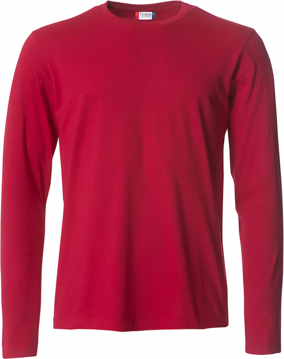 Clique - Longsleeve T-Shirt - Rosso