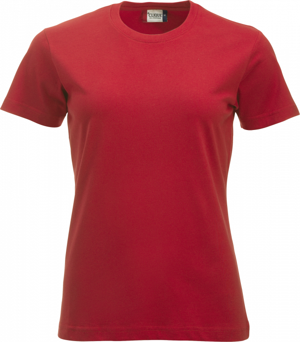 Clique - Classic Cotton Tee Women - Rosso