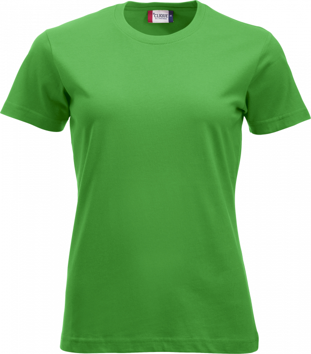 Clique - Classic Cotton Tee Women - Verde maçã