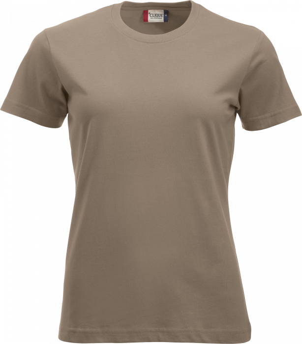 Clique - Classic Cotton Tee Women - Caffe Latte