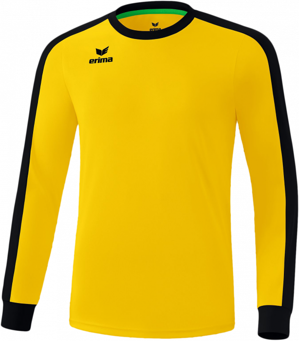 Erima - Retro Star Longsleeve Jersey - Yellow & noir