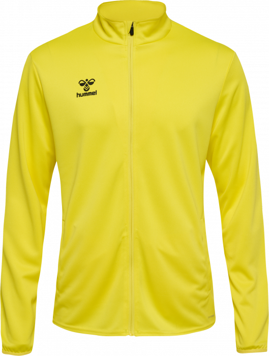 Hummel - Essential Træningstrøje Med Lynlås - Blazing Yellow