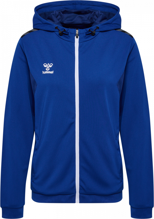 Hummel - Authentic Zip Hoodie Women - True Blue