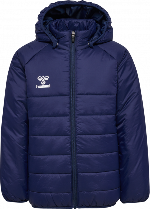 Hummel - Go Qulted Hood Jacket Kids - Marine