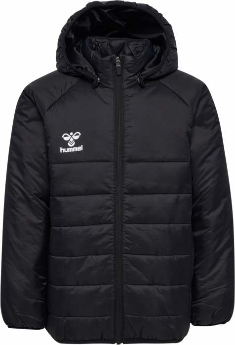 Hummel - Go Qulted Hood Jacket Kids - Black