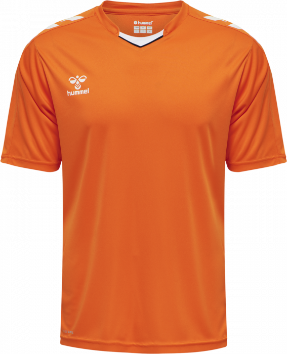 Hummel - Core Xk Poly Jersey - Orange & biały