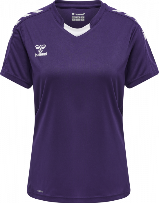 Hummel - Core Xk Poly Jersey Women - Purple Reign & biały