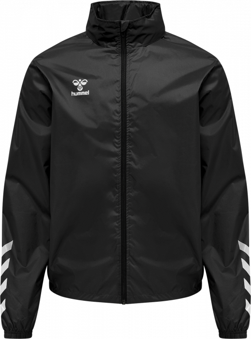 Hummel - Core Xk Spray Jacket - Preto & branco