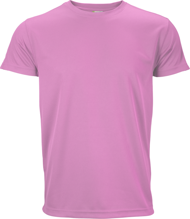 Clique - Running Tee Kids - Bright Pink