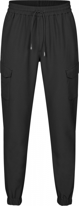 ID - Cargo Stretch Pants - Czarny