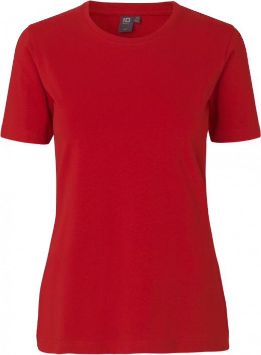 ID - Stretch T-Shirt Women - Vermelho