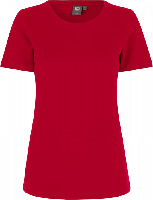 ID - Interlock Tee Women - Röd