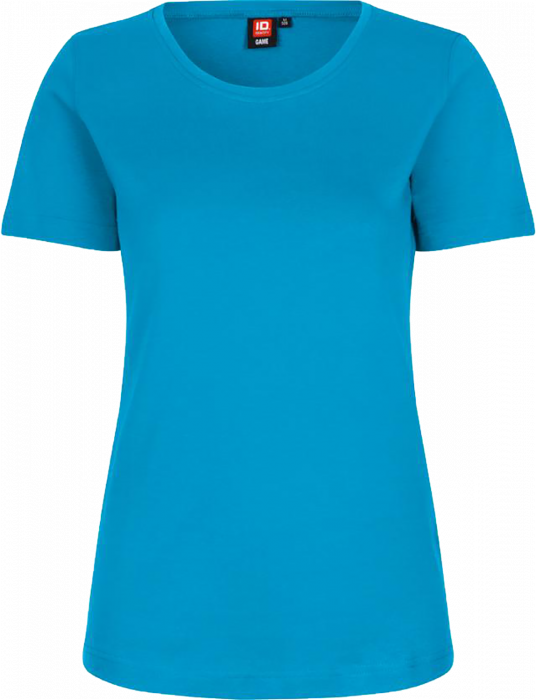 ID - Interlock Dame T-Shirt - Turkis