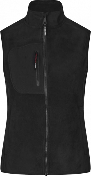 ID - Fleece Vest Women - Noir