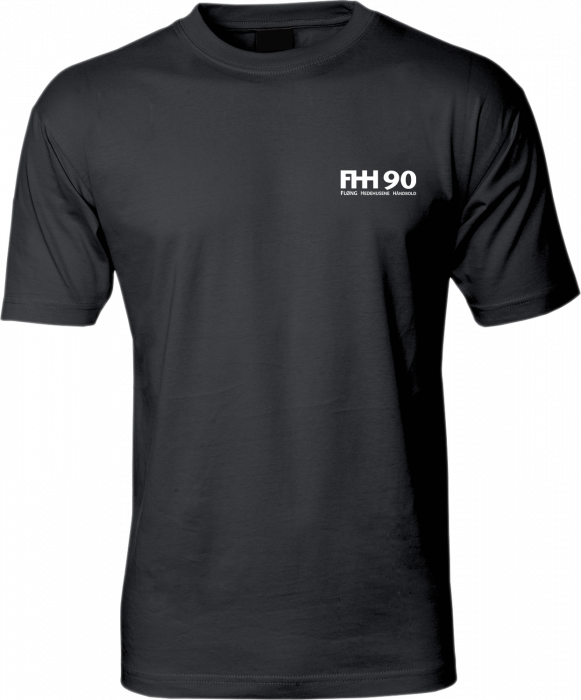 ID - Fhh90 Cotton T-Shirt Adults - Black
