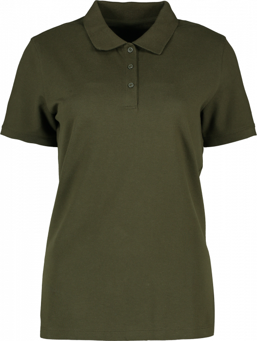 ID - Organic Poloshirt Women - Olive