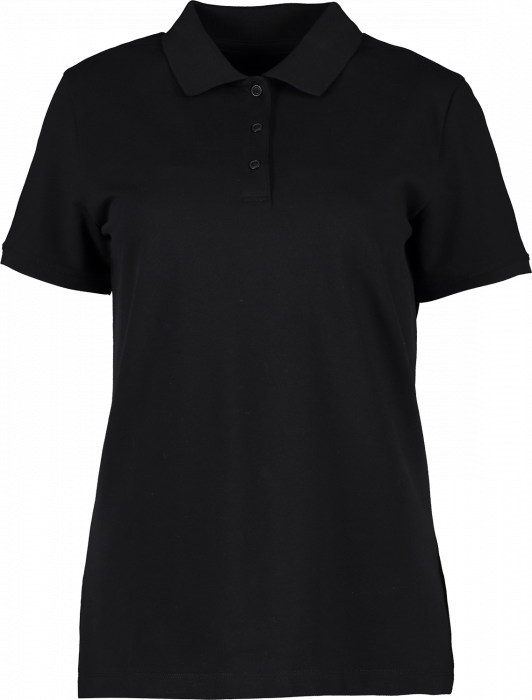 ID - Organic Poloshirt Women - Czarny