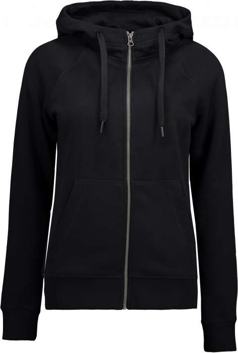 ID - Hoodie W. Zip  (Woman) - Negro