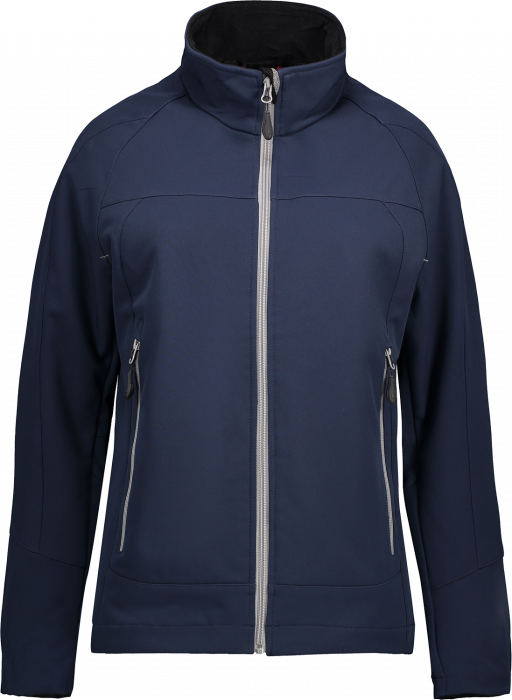 ID - Softshell Jacket Women - Marinho & branco