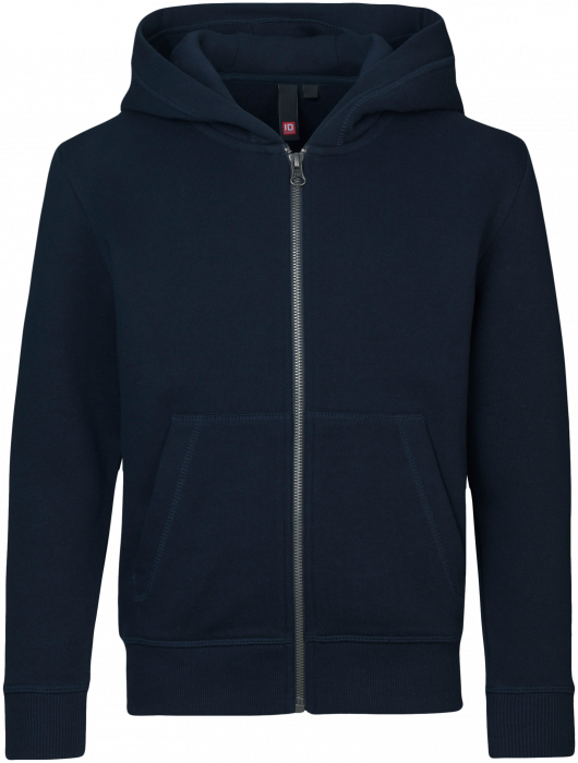 ID - Cottonhoodie With Zip (Ks) - Marinho